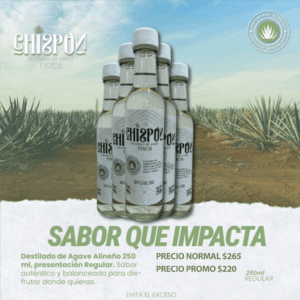 Destilado de Agave Artesanal (Regular) 250 ml