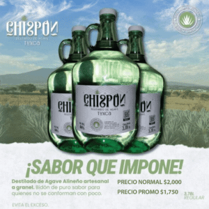 Bidón de Destilado de Agave Artesanal Tuxca (Regular)